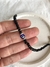 Pulsera cristal negra ojo turco ab - comprar online