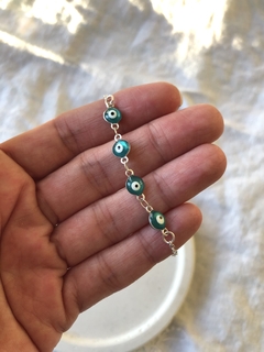 Pulsera ojos turquesas ab en internet
