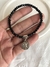 Pulsera cristal san Benito negra - comprar online