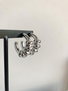 Aros Bijou plateado