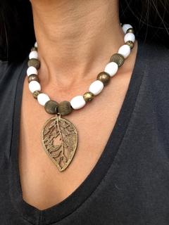 Collar Hoja Bijoux - comprar online