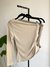 Remeras a un hombro | BEIGE- MARRÓN - Bleubyazul