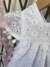 Vestido para batizado em laise com laçarote - comprar online
