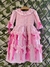 Caipira junina vichy rosa com Lacinhos