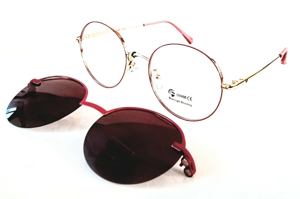Armazones de Anteojos Chiaroscuro Brina 95819 C2 Con Clip-On Polarizado