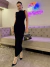 Vestido longo preto
