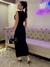 Vestido longo preto - Mille Boutique