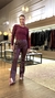 Calça Flare Couro Ecológico