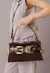 Bolsa Shoulder Lien Média Caramelo na internet