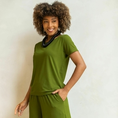 Blusa básica manga curta - comprar online