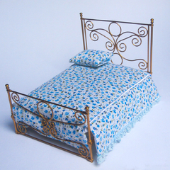 Miniatura de cama clássica América