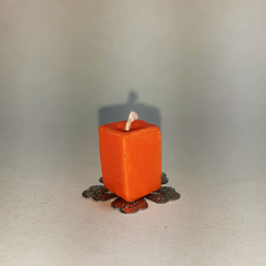 Miniatura de vela quadrada escala 1:12