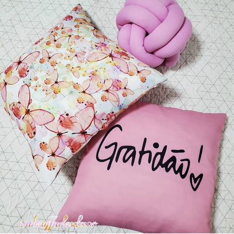 Kit 2 capas - borboletas rosa