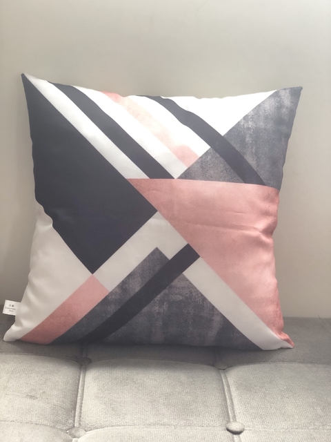 Capa geometrica rosa