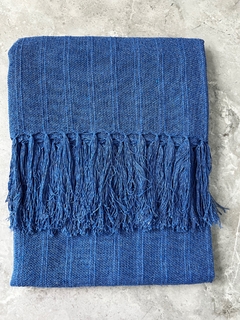 MANTA DECORATIVA BASIC - Azul Royal - comprar online