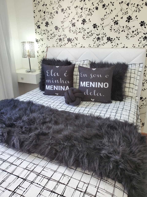 Kit 2 capas - Ela é minha menina preto