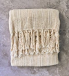 Manta Decorativa Basic - Cru