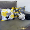 Kit 3 capas - Coração amarelo