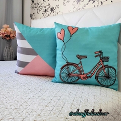 Kit 2 capas - Bicicletinha