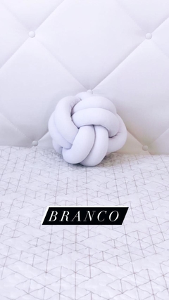Almofada Nó escandinavo - Branco