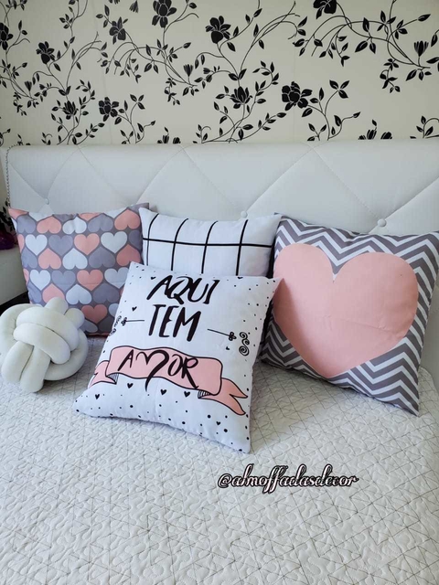 Kit 4 capas - Aqui tem amor