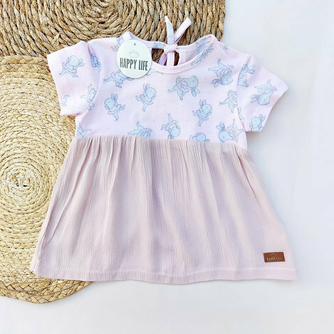 Vestido Mini Beba Combinado