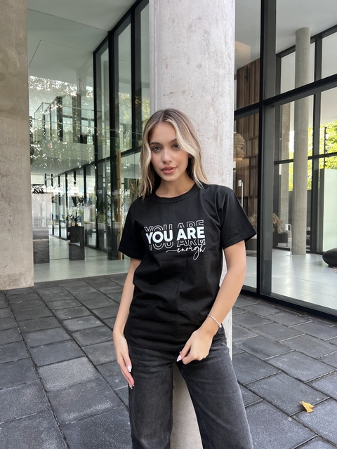 REMERA MUJER YOU ARE - comprar online