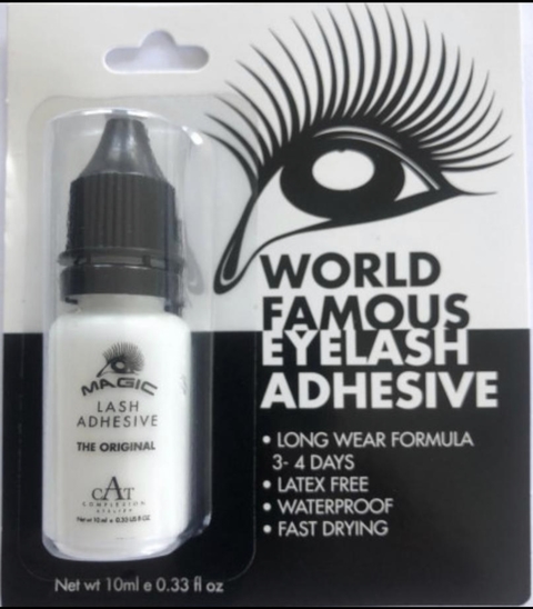 Cola de cílios postiços cat - 10ml (transparente)