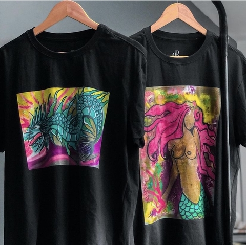 Camiseta Sereia Tatiartes