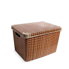 Caja con Tapa. Decorada 5,5 Lts 6033