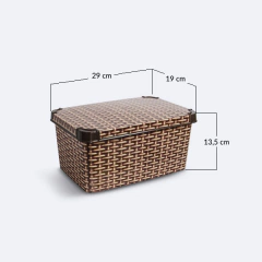 Caja con Tapa. Decorada 5,5 Lts 6033 - comprar online