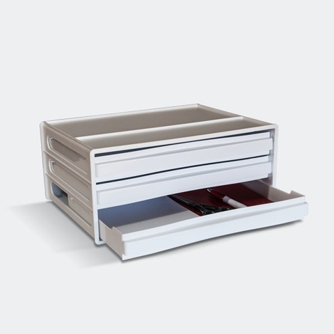Cajonera Luxury de escritorio x 3 cajones. 8730