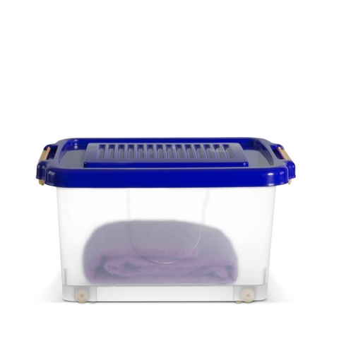 Caja Plástica con Ruedas. 24 Lts. 9324