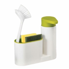 Dispenser Jabón Moderno Porta esponja Bacha Organizador Pileta