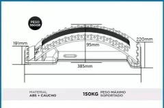 Masajeador Elongador Espalda Acupuntura Estirador Premium - Bazar INNOVA Argentina