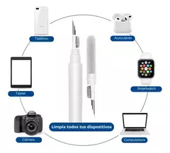 Lápiz Limpiador 3 en 1 para Teclados, Auriculares.... - comprar online