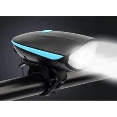 Luz Bicicleta Led Potente Bocina Delantera Usb Recargable en internet