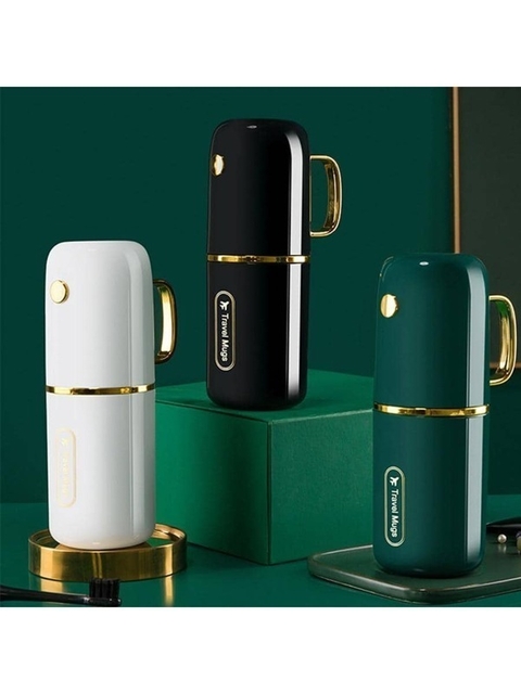 Porta Cepillo y Pasta Elegante o Guarda Cubierto con Taza