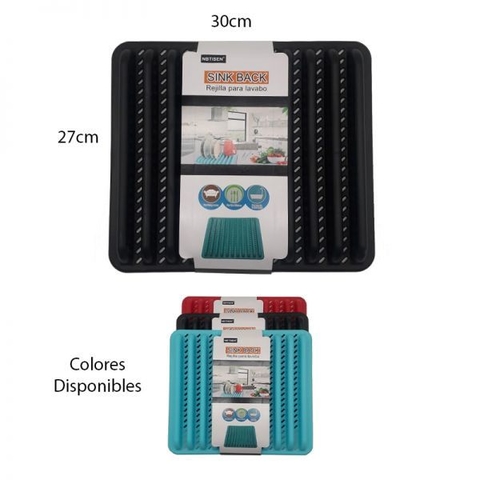 Escurridor Secaplatos Plastico Cuadrado