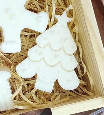 Vela árvore natalina