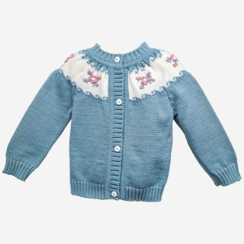 Campera Bordada | GFEst | Aqua - comprar online
