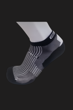 Meias Casual Atlética HEI BROS / 1 Par - Branca-Preta - loja online