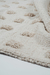 Alfombra chusi pelo cortado rectángulos blanco natural - comprar online