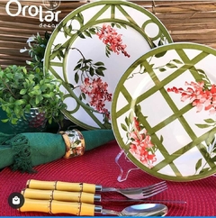 Jogo 12 e 8 peças - Linha Gazebo - OroLar Decor