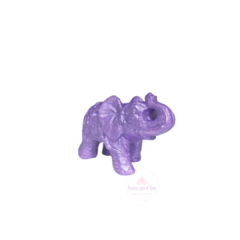 Porta sahumerio - Modelo "Elefante metalizado" - comprar online