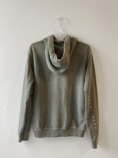 Moletom Verde Estonado Canguru - comprar online