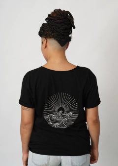 CAMISETA PRETA HORIZONTE - loja online