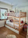 Cama Cucheta Tradicional con Cajones Laqueados