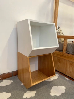 Baúl Montessori (Blanco) - Cocomueblesinfantiles | Muebles & Decokids