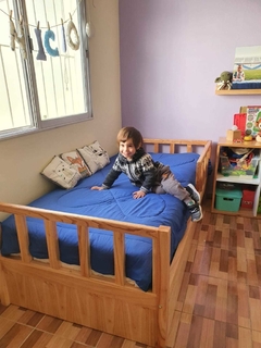 Cama Nido Simple con Carrocama Paraíso - Cocomueblesinfantiles | Muebles & Decokids